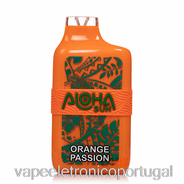 Vape Eletrônico Aloha Sun 7000 Descartável Laranja Paixão